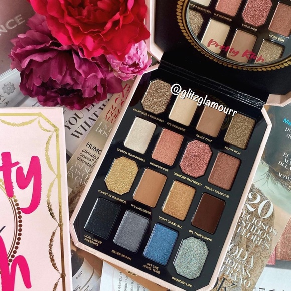 💎Too Faced Pretty Rich Diamond Light Eyeshadow Palette💎